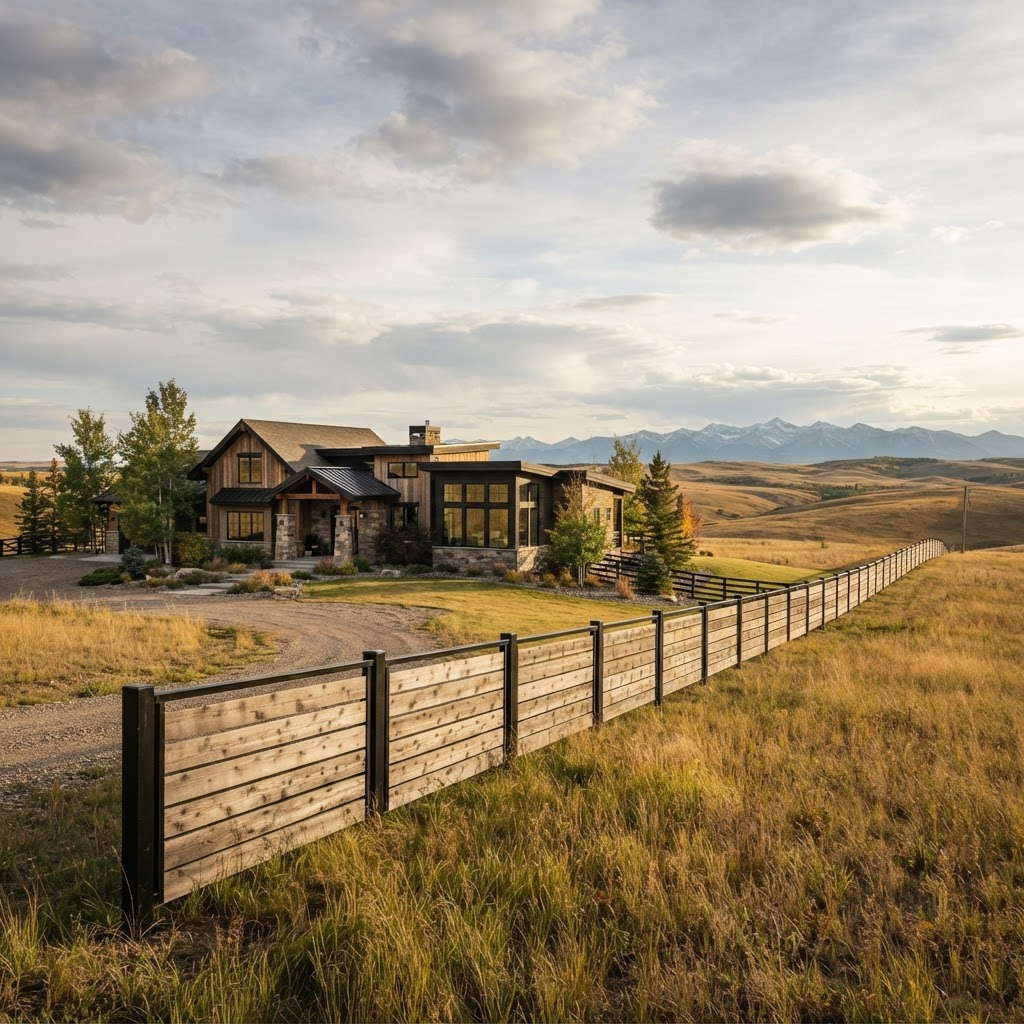 Foothills Acreage — Steel & Cedar Ranch in Priddis, AB
