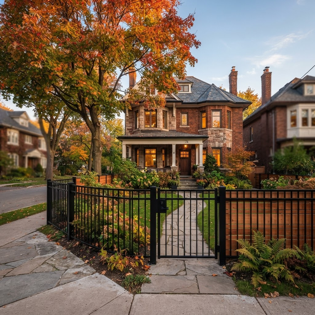 Rosedale Heritage — Aluminum Estate & Steel Gate in Toronto, ON