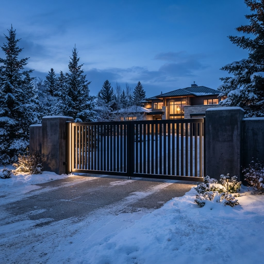 Steel Gates & Screens fence system